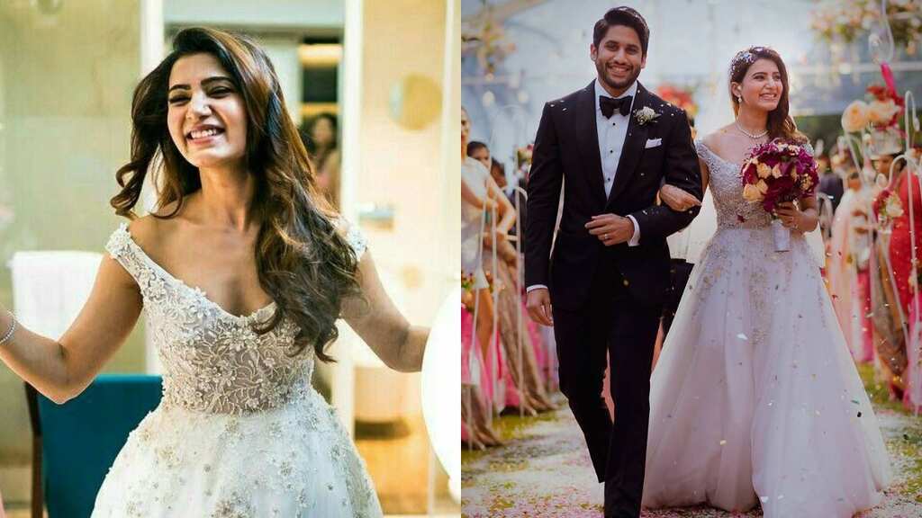 Samantha gives her wedding gown a stunning makeover; proves she is sustainability queen