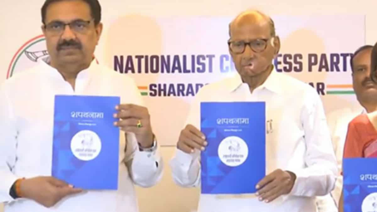Lok Sabha elections 2024: Sharad Pawar's NCP releases manifesto