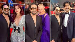 Ayushmann Khurrana meets Dua Lipa, Uma Thurman, Dev Patel at Times 100 Gala