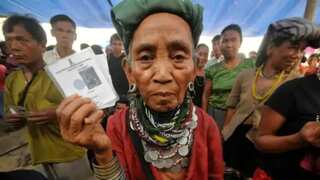 In a first, Bru migrants vote in Tripura's Lok Sabha polls after resettlement