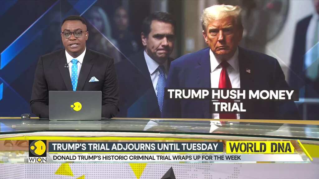 Trump Hush Money Case: Donald Trump's historic criminal trial wraps up for the week