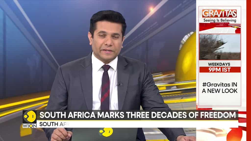 South Africa marks 30 years of freedom amid inequality, poverty