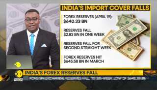 India: Foreign Exchange Reserves fall to six-week low of $640.33 bn