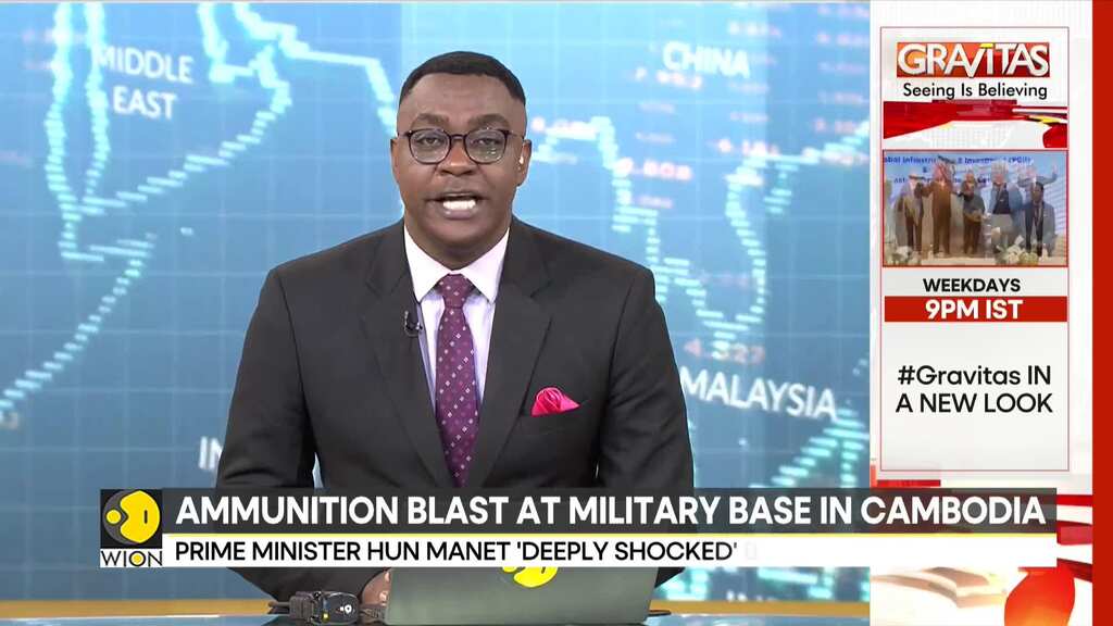 Cambodia: 20 soldiers killed in ammunition explosion at a military base