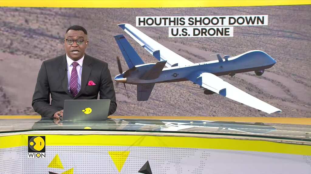 Red Sea Crisis: Yemen backed Houthi rebels claim they shot down US' MQ-9 reaper drone
