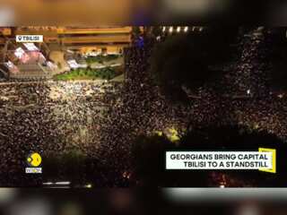 Thousands protest in Georgia against ‘foreign agents’ bill