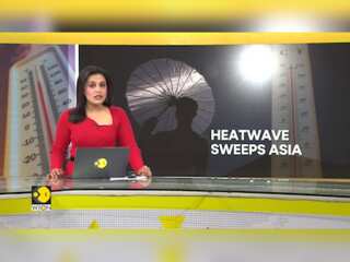Heatwave sweeps across Asia