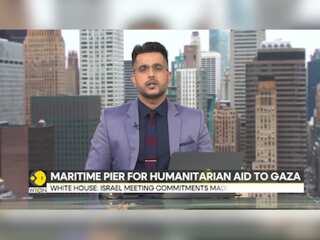 Israel-hamas war: Pentagon confirms Gaza aid pier has began, to become operational by early May