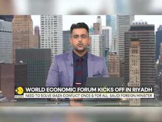 World Economic Forum: Over 1000 International leaders hold Gaza talks in Riyadh