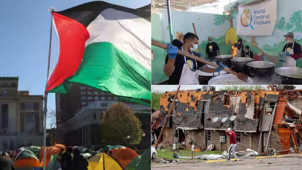 Morning news brief: World Central Kitchen restarts food aid in Gaza; US campus protests escalate; and more