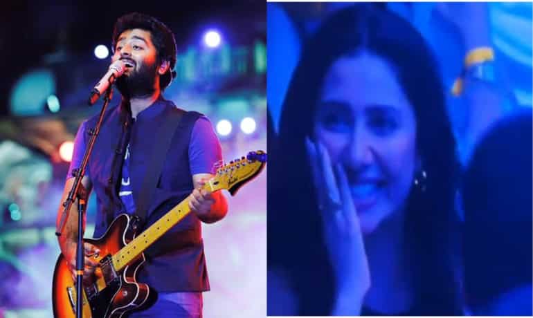 Watch | Arijit Singh's sweet apology to Mahira Khan after he failed to recognise her at Dubai gig Watch | Arijit Singh's sweet apology to Mahira Khan after he failed to recognise her at Dubai gig