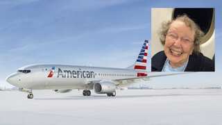 American Airlines' funny mix-up: 101-year-old passenger mistaken for an infant