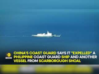 South China Sea tensions: Chinese coast guard expels Philippine vessels