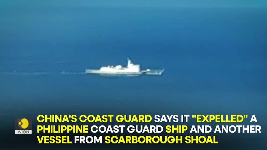 South China Sea tensions: Chinese coast guard expels Philippine vessels