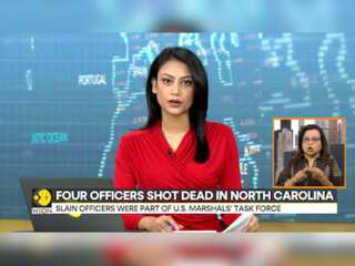US Officers gunned down in shootout, suspect killed in retaliatory firing