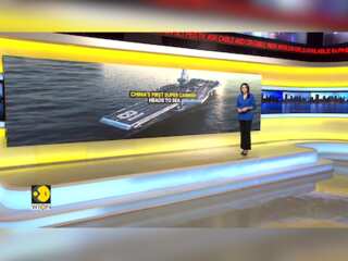 China's first Super Carrier heads to sea