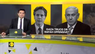 Antony Blinken meets hostage's kin in Tel Aviv
