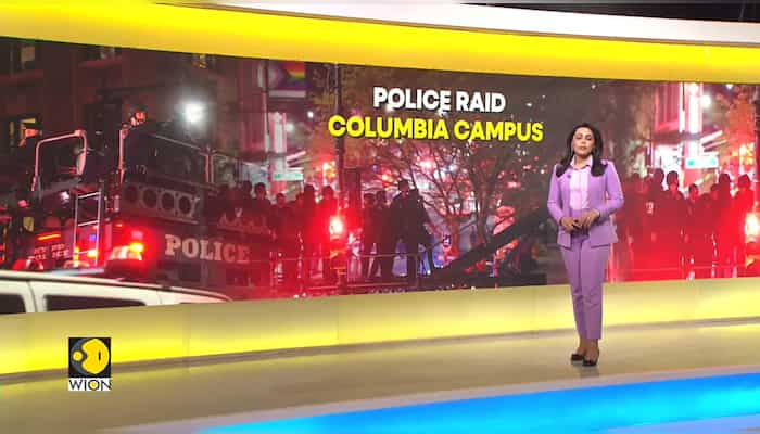 US: Police raid occupied Columbia building, NYP confirm campus cleared