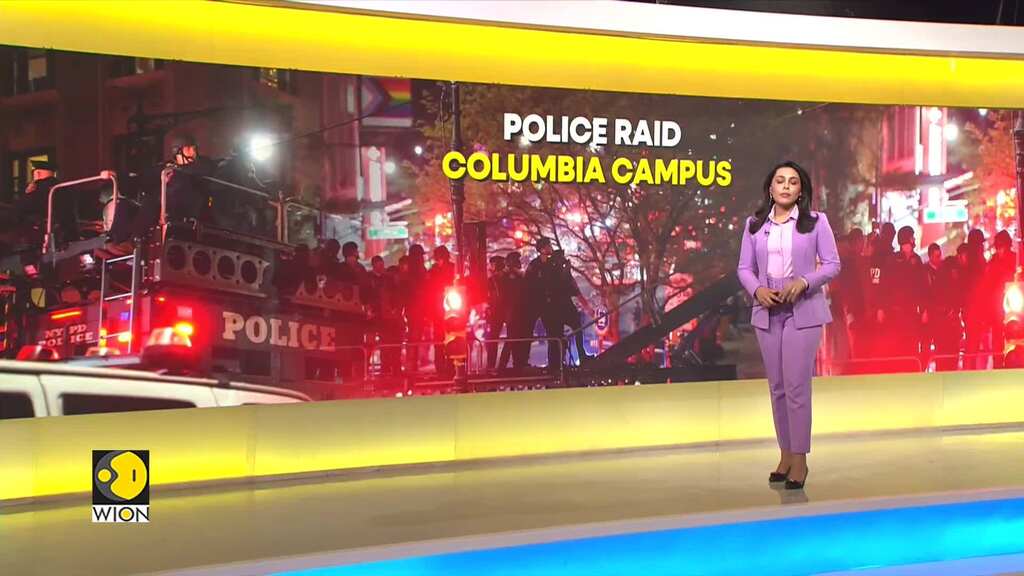 US: Police raid occupied Columbia building, NYP confirm campus cleared