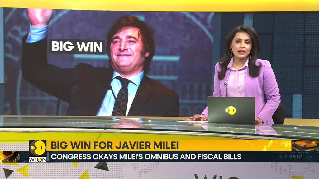 Congress okays Milei's omnibus and fiscal bills