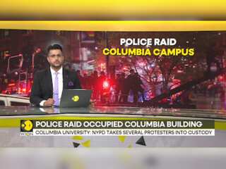 US: Police breach occupied Columbia building as students escalate protests