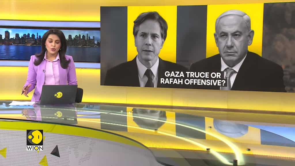 US: Anthony Blinken in Israel for talks with Netanyahu, Yoav Gallant amid push for truce deal