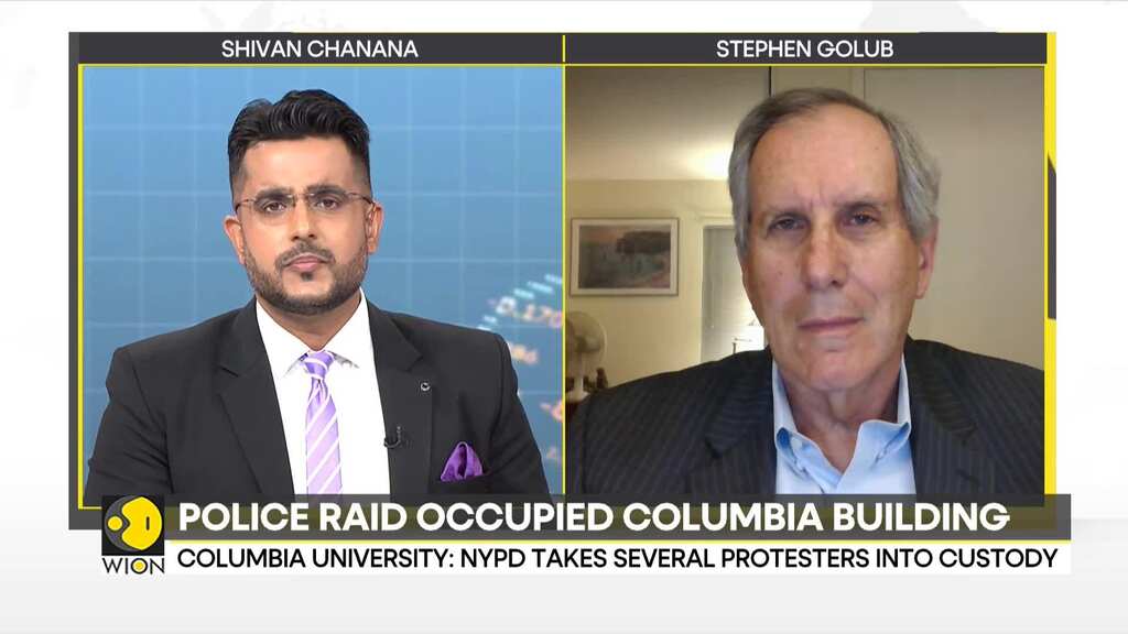 Protesters chant 'free Palestine' slogans at Columbia University, take over campus building