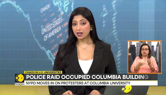 Chaos in US universities: Police raid occupied Columbia building, NYP confirm 'campus cleared'