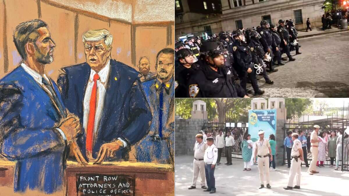 Morning news brief: Delhi schools bomb threat; NY police enter Columbia amid protests; and more