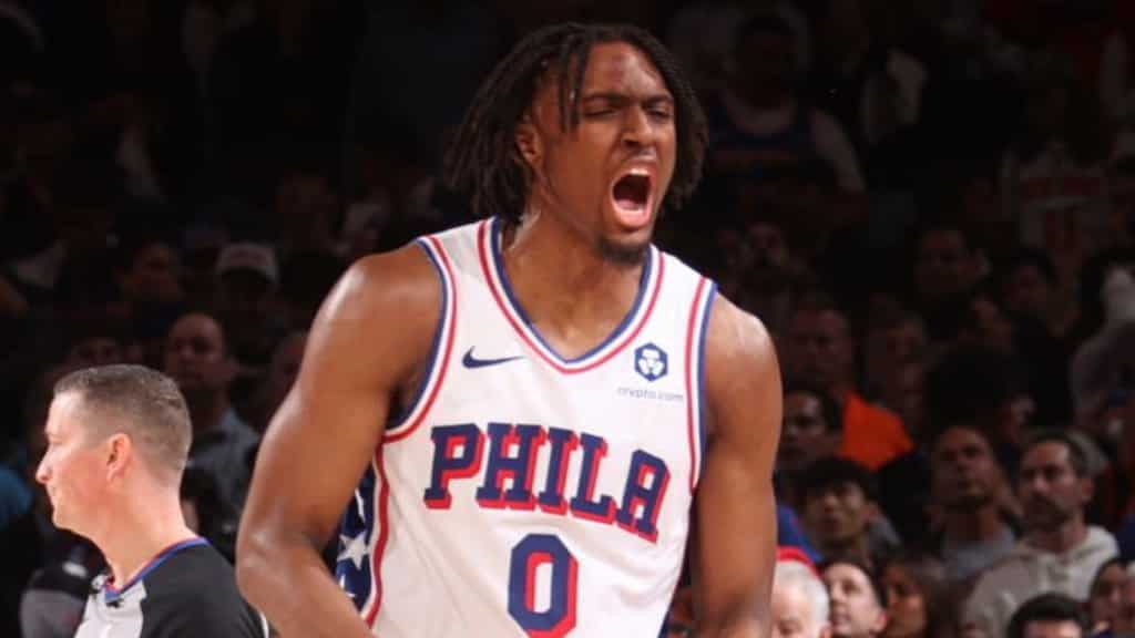 Tyrese Maxey produces 46-point gem as Philadelphia 76ers stun New York Knicks to stay alive in Playoffs