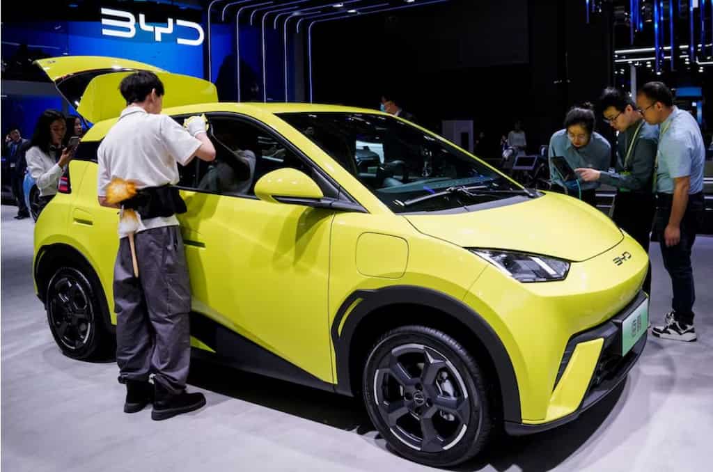BYD to recall over 16,000 Seagull EVs in China over faulty software