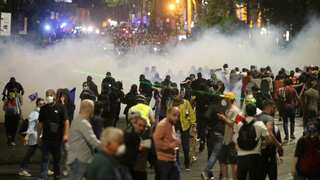 Georgia parliament backs ‘foreign agent’ bill second reading amid protests