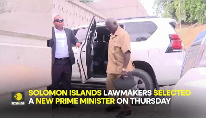 Solomon Islands lawmakers select pro-China Manele as new Prime Minister