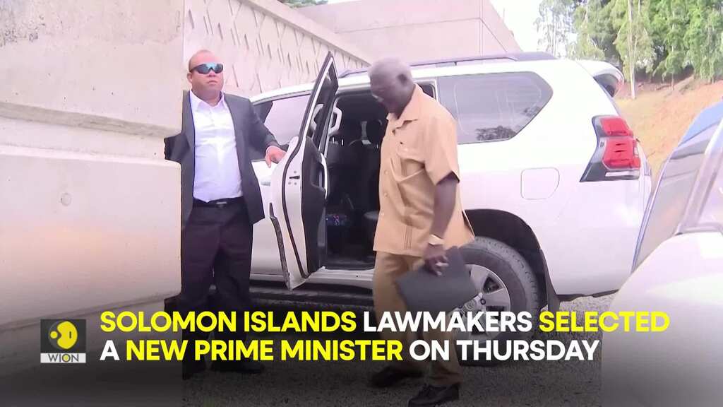 Solomon Islands lawmakers select pro-China Manele as new Prime Minister