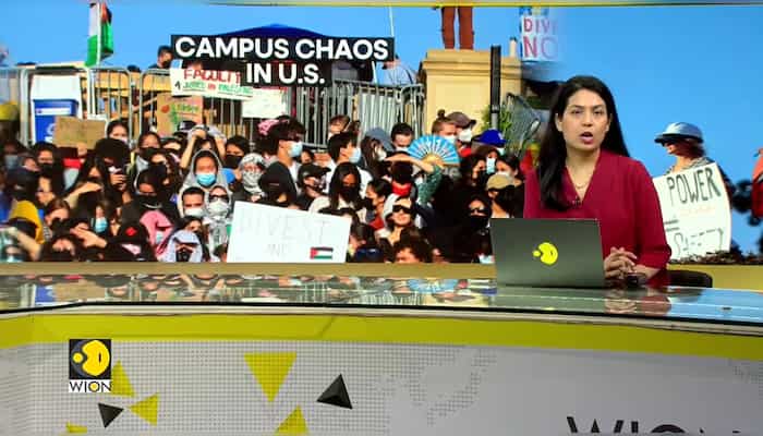 US: Chaotic scenes unfurl on UCLA campus