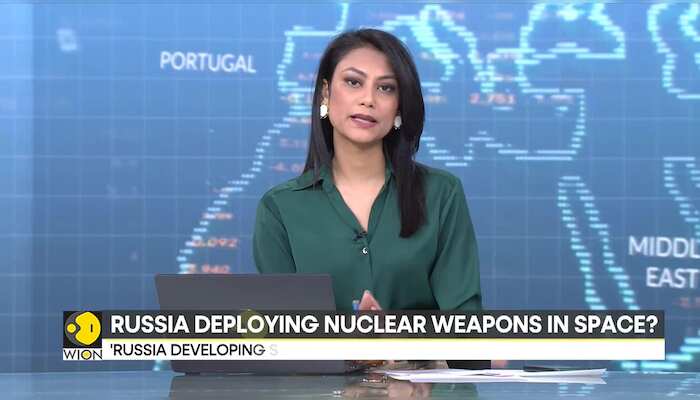 US warns Russia could be preparing to weaponise space