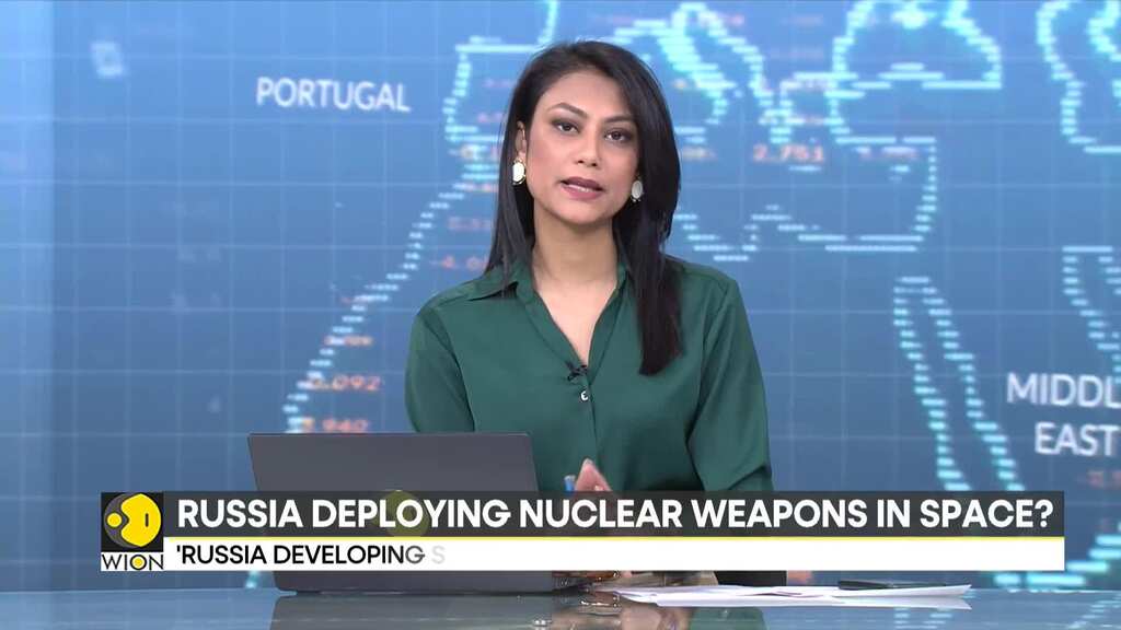 US warns Russia could be preparing to weaponise space