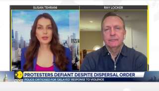 US: Police criticised for 'delayed' response to violence