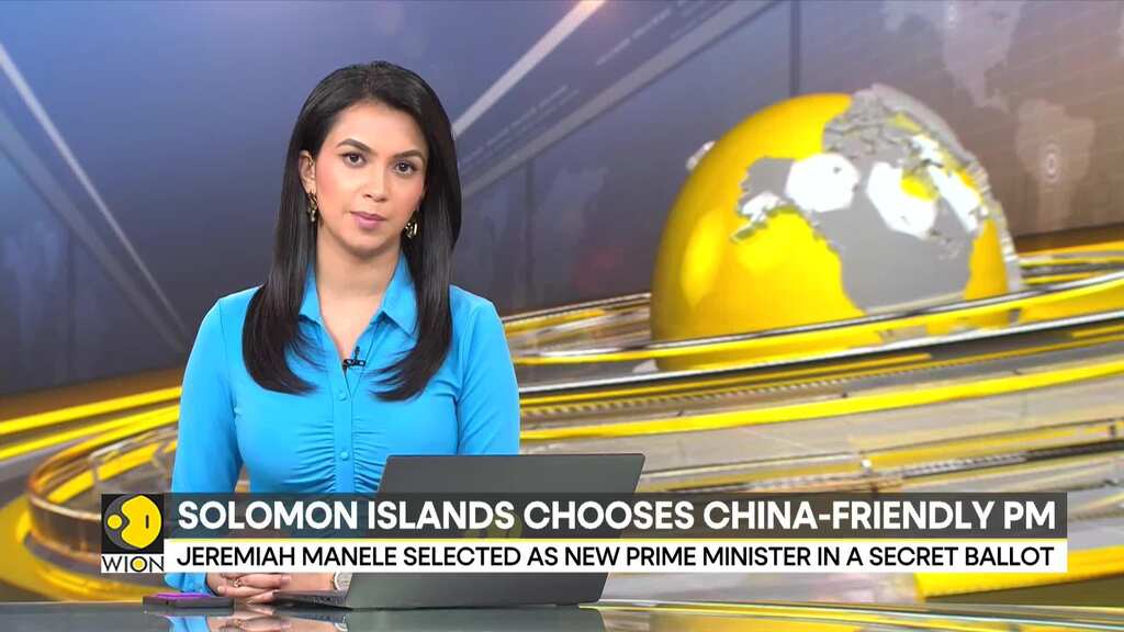 Solomon Islands picks China-friendly Manele as new Prime Minister