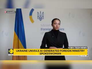 Ukraine unveils AI-generated Foreign Ministry spokeswoman