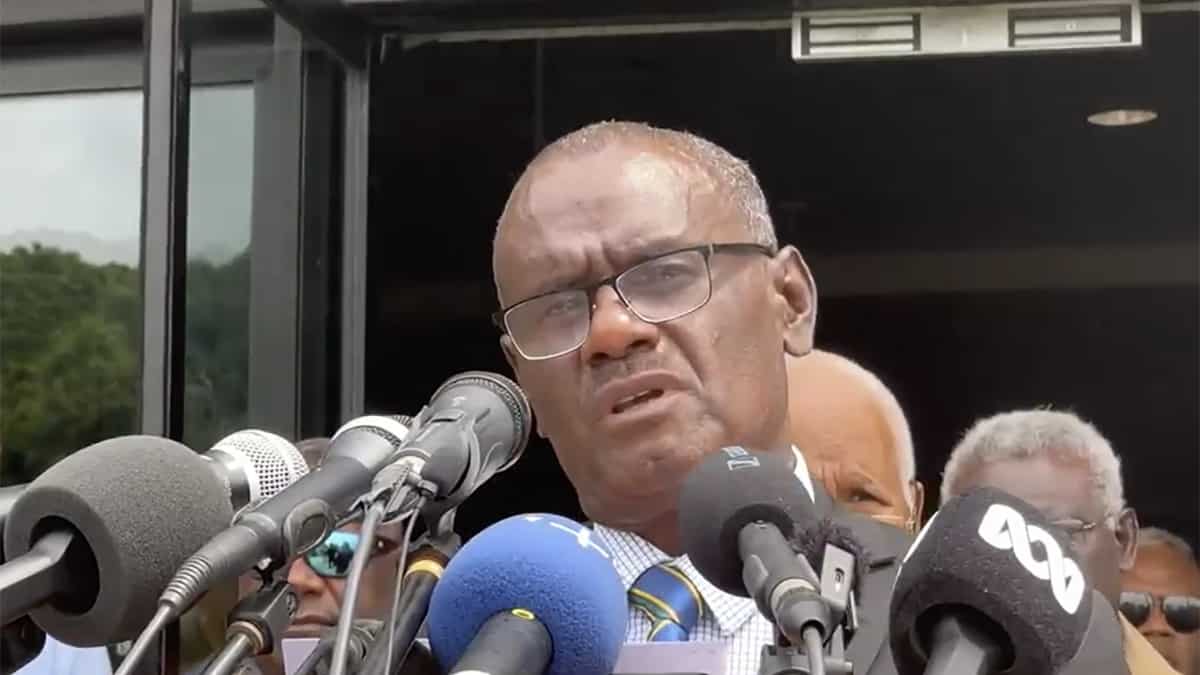 Solomon Islands elects ex-foreign minister Jeremiah Manele as new PM