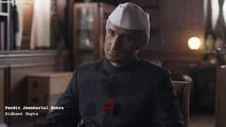 Jubilee star Sidhant Gupta transforms himself to play Pandit Nehru in Freedom at Midnight