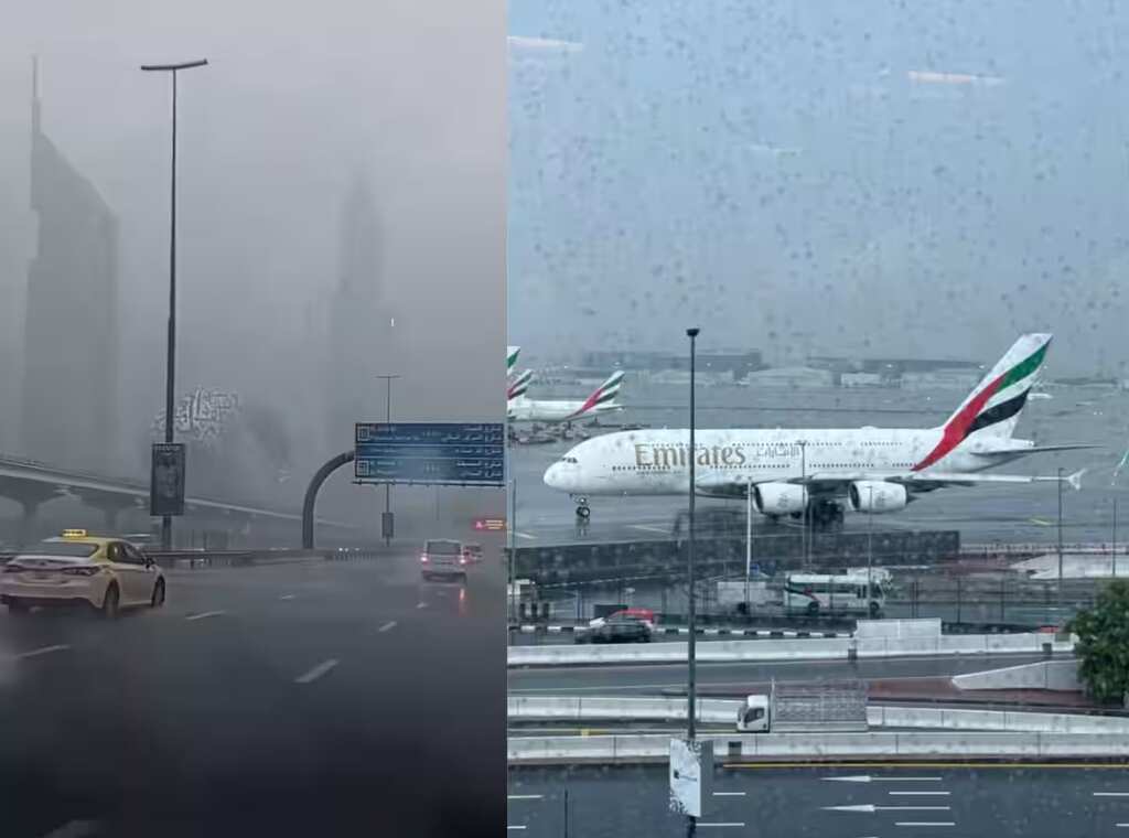 Dubai Weather Today: Flights disrupted, schools closed amid heavy rainfall in UAE | Latest updates