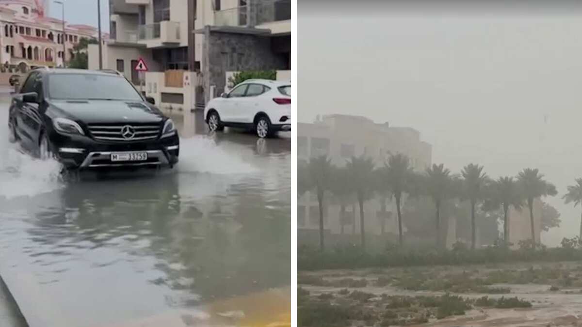 Dubai: Over a dozen flights cancelled; schools, offices closed amid heavy rains and floods Dubai: Over a dozen flights cancelled; schools, offices closed amid heavy rains and floods