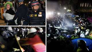 Police tear down barricades at UCLA protest encampment; India urges its citizens to 'respect local laws'