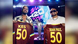 ICC releases official T20 World Cup anthem, featuring Grammy winner Sean Paul - WATCH