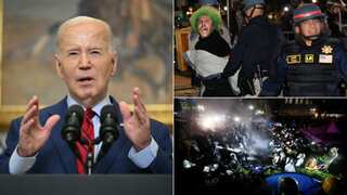 US student protests: Biden calls for 'order', says 'no place' for antisemitism on any campus
