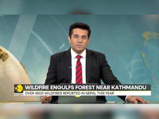 Nepal battles raging wildfires across the country