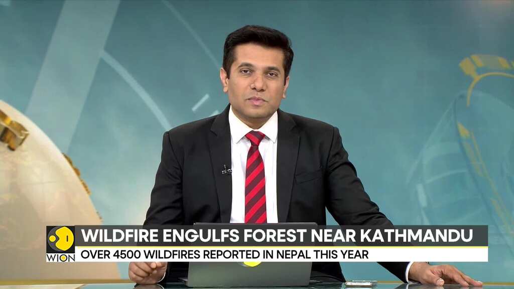 Nepal battles raging wildfires across the country