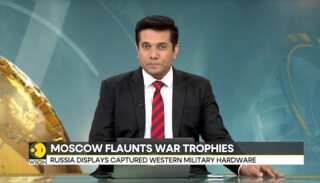 Russia-Ukraine War: Russia displays Western tanks captured in Ukraine war
